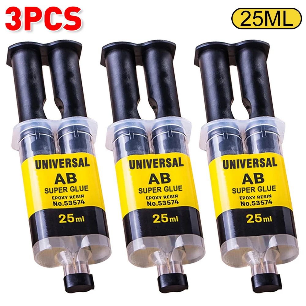 FastSet Epoxy Resin Glue AB Waterproof Repair Adhesive For Wood Plastic Metal 4ml25ml 11