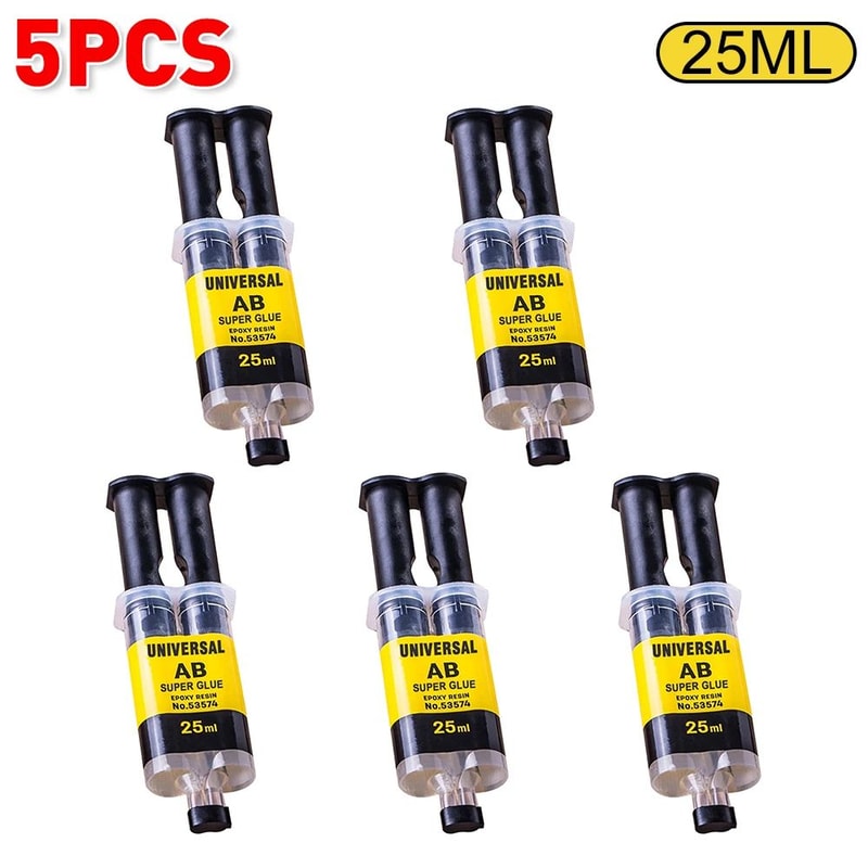 FastSet Epoxy Resin Glue AB Waterproof Repair Adhesive For Wood Plastic Metal 4ml25ml 13