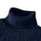 Mens Turtleneck Sweater Warm Roll Neck Knit For Everyday SmartCasual Style 8