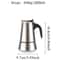 Stainless Steel Moka Pot 9 Cup Stovetop Espresso Maker 15 Oz Italian Coffee Maker For Gas Electric 7