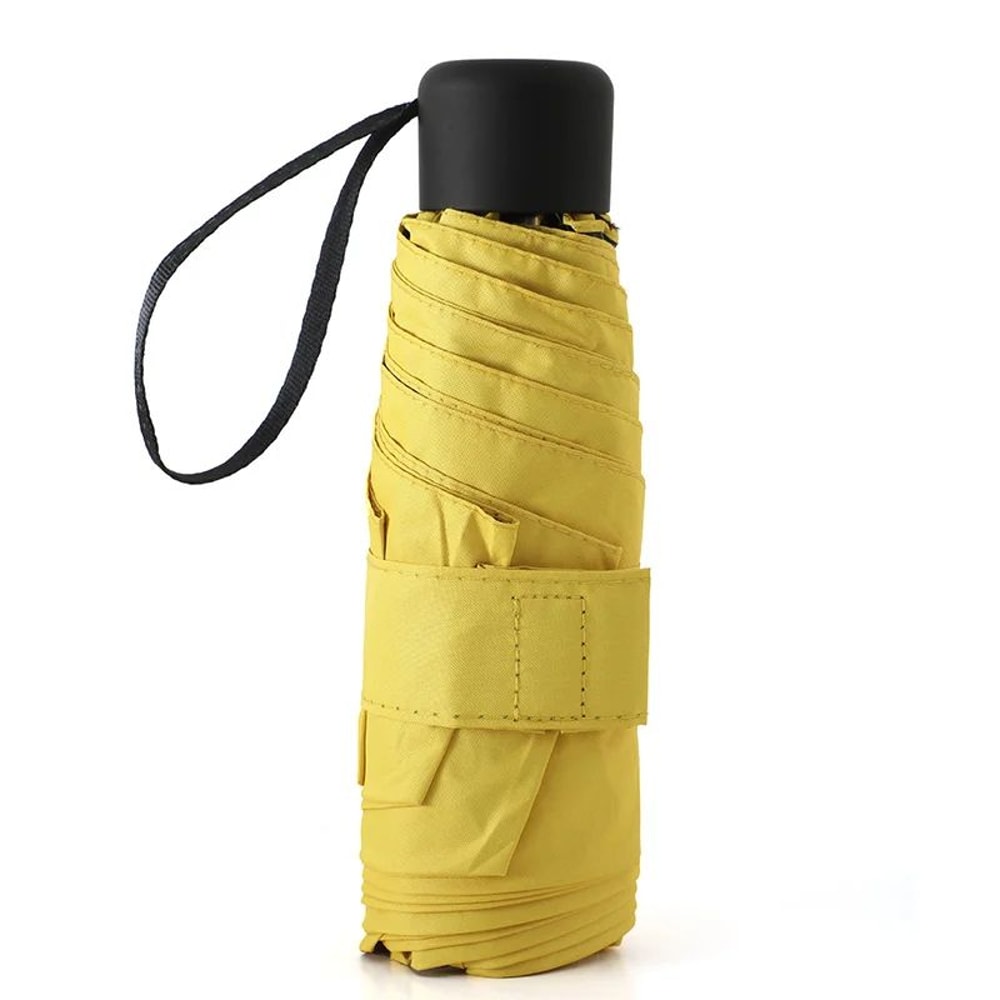 Mini Folding Umbrella For Purse And Pocket Windproof Compact Travel Sun And Rain Umbrella 7