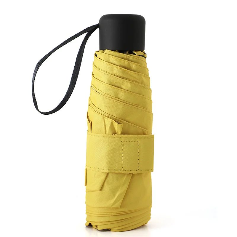 Mini Folding Umbrella For Purse And Pocket Windproof Compact Travel Sun And Rain Umbrella 7