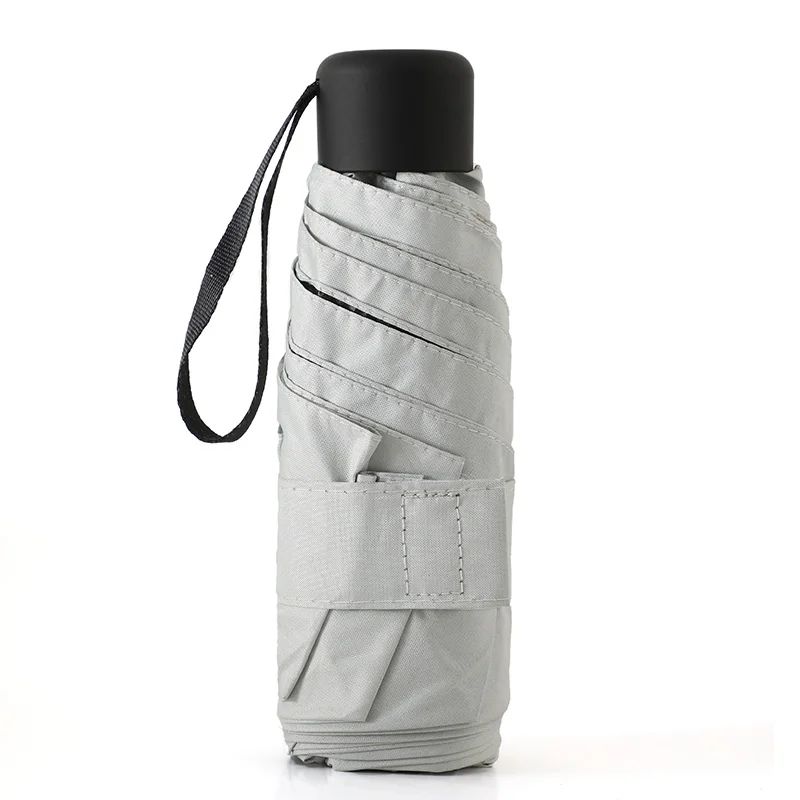 Mini Folding Umbrella For Purse And Pocket Windproof Compact Travel Sun And Rain Umbrella 14