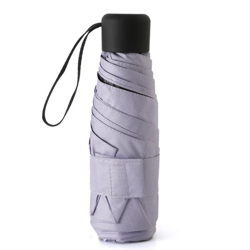 Mini Folding Umbrella For Purse And Pocket Windproof Compact Travel Sun And Rain Umbrella 11