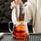HeatResistant Borosilicate Glass Teapot With Infuser And Stainless Steel Tea Strainer 2