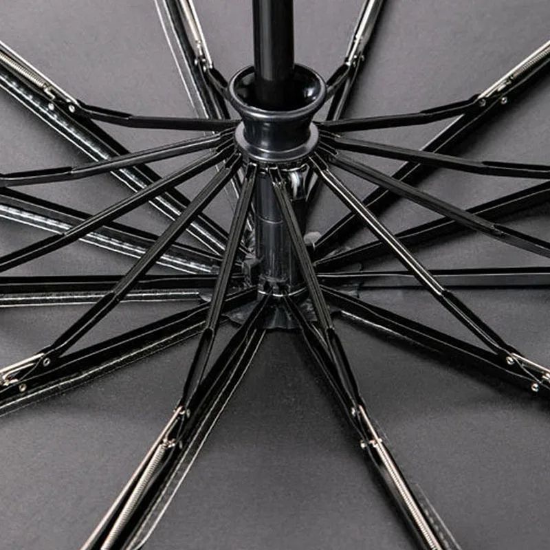 24 Bone Umbrella Windproof Anti UV Large Folding Umbrella For Men Women 4