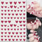 Romantic 3D Nail Art Stickers Set Self Adhesive Nail Decals For French Tips Hearts Stars Clouds 15