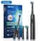 Rotating Electric Toothbrush For Adults Rechargeable Spin Brush With 8 Soft Brush Heads 6