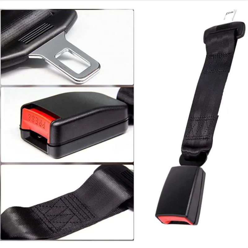 Universal Seat Belt Extender Buckle Plug Straight Insert Quickfit Seat Belt Buckle Extender For A 3