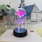 Eternal Rose In Glass Dome With LED Lights Romantic Eternal Rose Gift Night Light For Her 15