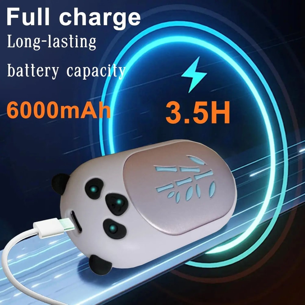 Rechargeable Hand Warmers 2 Pack 6000mAh Electric Pocket Warmers With Up To 20 Hours Heat For Campi 0