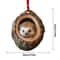Woodland Animal Acrylic Christmas Ornament 2D Pendant Raccoon Owl Squirrel Bunny Bird Tree Decor 8
