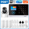 PGST 103 Wireless Home Security System With 4GWiFi App Control 24 Screen RFID PIR Motion 18
