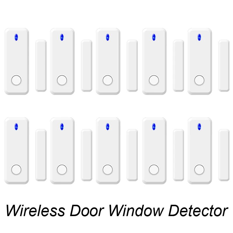 433MHz Wireless Door Window Sensor Door Open Detector For Smart Burglar Alarm Systems G03G12G30G50G 9
