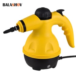 handheld steam cleaner for kitchen grease & bathroom grime - pressurized portable steamer for home and car
