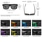 Colorful Square Sports Sunglasses With OnePiece Shield Lens UV400 Sunglasses For Cycling Hiking B 5