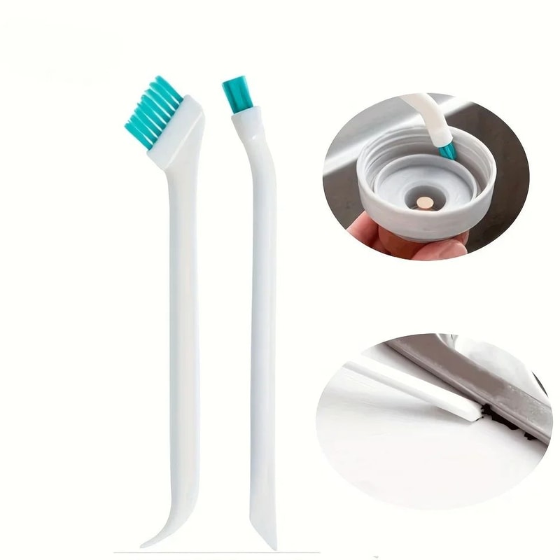 DualHead Bottle Gap Cleaning Brush Set Water Bottle Cleaner For Narrow Gaps 2Pack 0