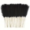Boho Chic Faux Pampas Grass Decor Fluffy Black Vase Fillers 1020 Pcs 2