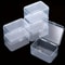 Premium Clear Plastic Storage Organizer Boxes 6Pack Transparent Storage Containers For Home Offic 0