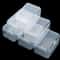 Premium Clear Plastic Storage Organizer Boxes 6Pack Transparent Storage Containers For Home Offic 1
