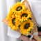 Lifelike Artificial Sunflowers Bouquet 6Piece Faux Sunflower Flowers For Indoor Outdoor Home Deco 3