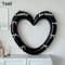 40Inch Hollow Heart Happy Birthday Balloon Set With Bow Foil Party Decor Photo Prop Kit 7