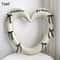 40Inch Hollow Heart Happy Birthday Balloon Set With Bow Foil Party Decor Photo Prop Kit 8