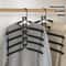 5in1 HeavyDuty Space Saving Hangers With NonSlip Foam MultiLayer Closet Organizer 0