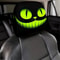 Mystical Cat Eye Car Headrest Covers 2Pack Universal Seat Headrest Protector 3