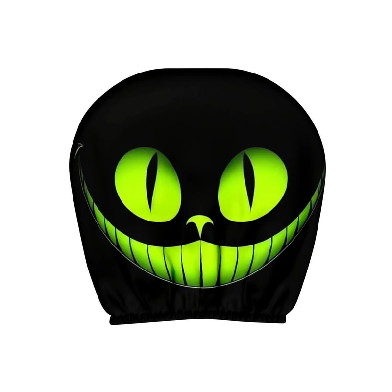 Mystical Cat Eye Car Headrest Covers 2Pack Universal Seat Headrest Protector 4