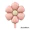 Matte Pink Daisy Foil Balloon Set 6pcs Large Party Decor For Baby Shower Birthdays 5