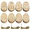 Premium 24Piece DIY Wooden Easter Egg Cutouts Paintable Hanging Ornaments Wood Tags For Spring De 4