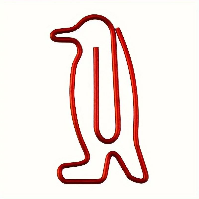Penguin Paper Clips Set 30pcs Cute Animal Bookmark Clips For Books Planners And Office 3