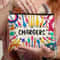 Colorful Chargers Zip Pouch Travel Cable Organizer And USB Storage Bag 2