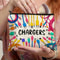 Colorful Chargers Zip Pouch Travel Cable Organizer And USB Storage Bag 2