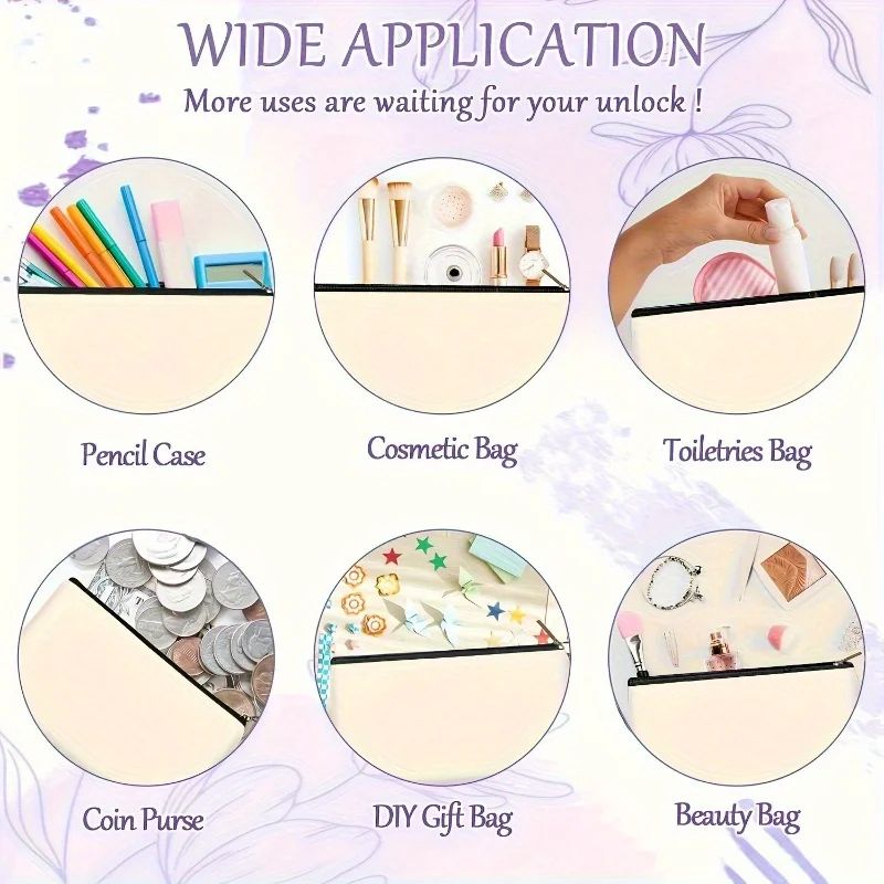 Colorful Chargers Zip Pouch Travel Cable Organizer And USB Storage Bag 4