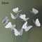 20Pack Realistic Butterfly Garden Stakes For Pots Planters Outdoor Yard Decor 8
