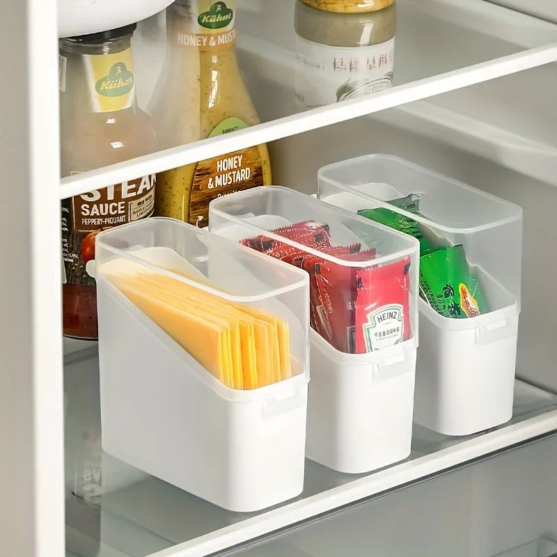 Premium Refrigerator Cheese Storage Box Fridge Organizer Compact Cheese Keeper For Freshness And 2
