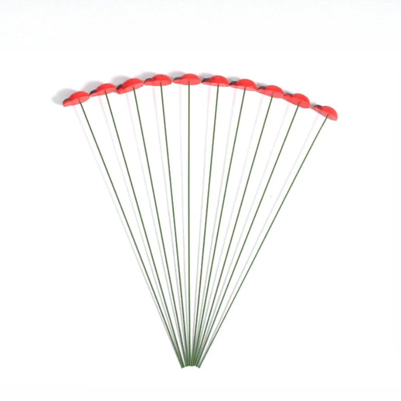 20Piece Ladybug Garden Stakes Set Red Wooden Garden Stakes Outdoor Decor For Pots Paths And Yards 4