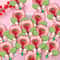 Flower Lollipop Cards Party Favor Decoration Inserts 30Piece Cute Cartoon Set 4