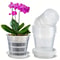 Breathable Mesh Orchid Pots Transparent Root Control Flowerpots With Drainage 5Pack 0