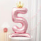 42Inch Princess Crown Number Balloon Pink Foil Birthday Party Decor 11
