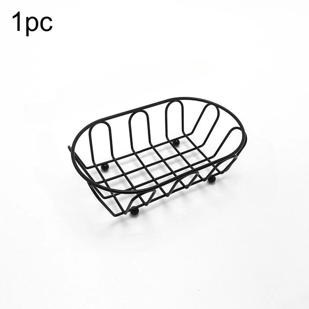 Premium Stainless Steel Organizer MultiPurpose Storage Basket For Makeup Vanity Home 6
