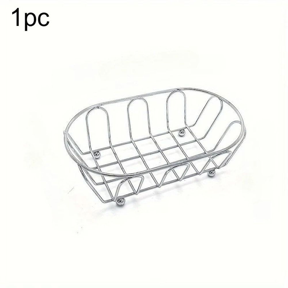 Premium Stainless Steel Organizer MultiPurpose Storage Basket For Makeup Vanity Home 7