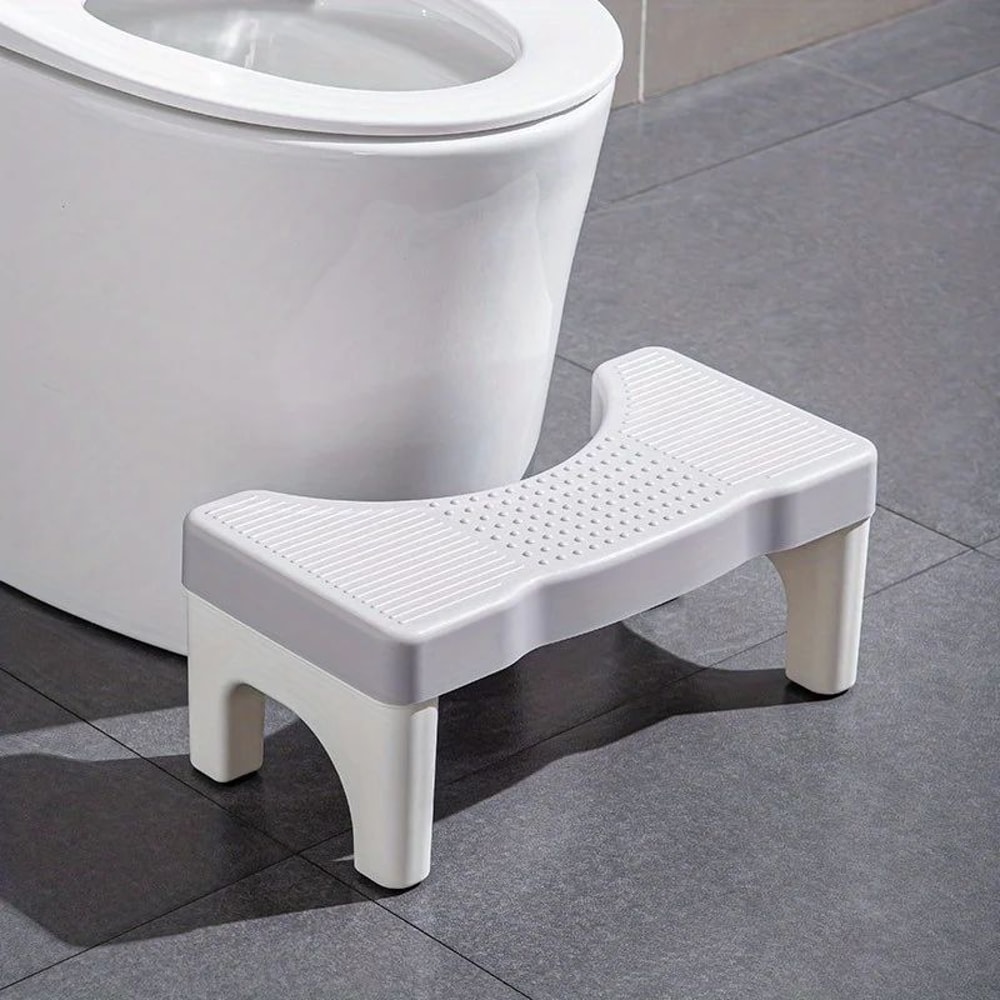 ComfortLift Toilet Stool For Squat Positioning NonSlip Bathroom Footstool For Pregnancy Seniors D 1