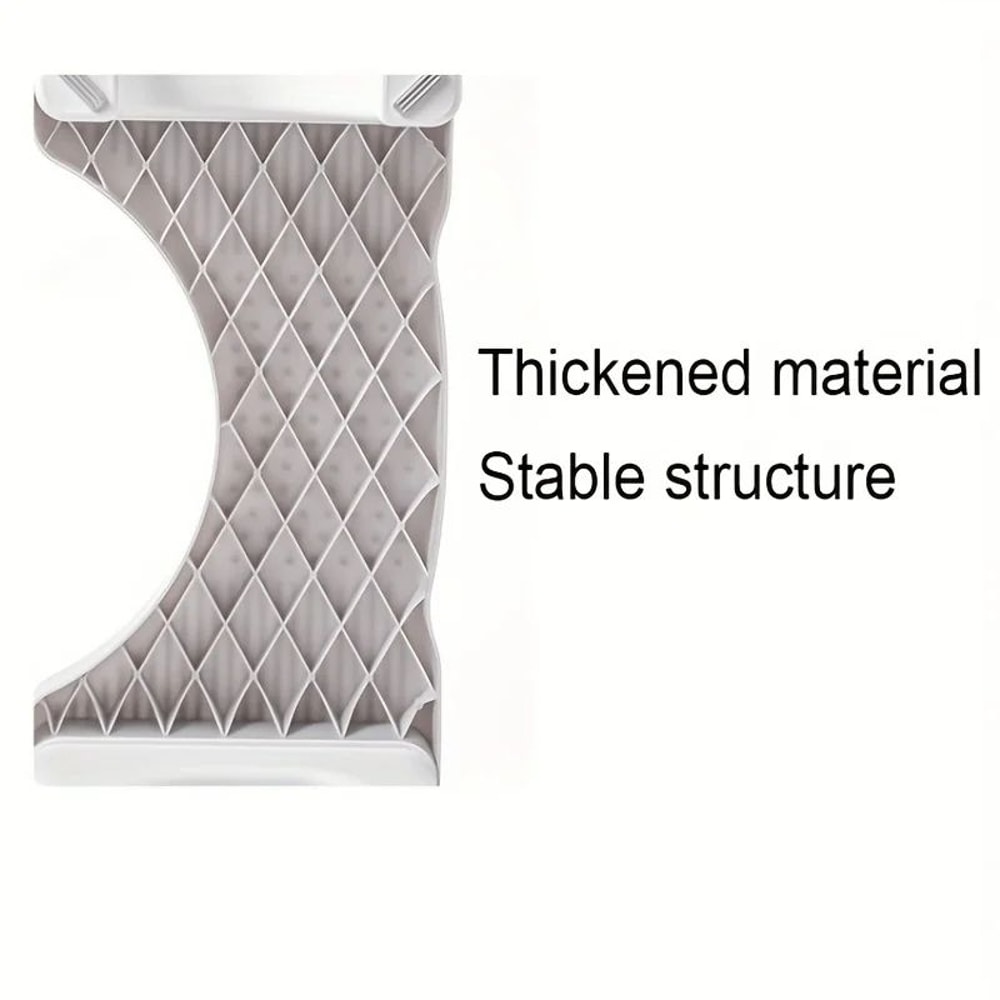 ComfortLift Toilet Stool For Squat Positioning NonSlip Bathroom Footstool For Pregnancy Seniors D 3