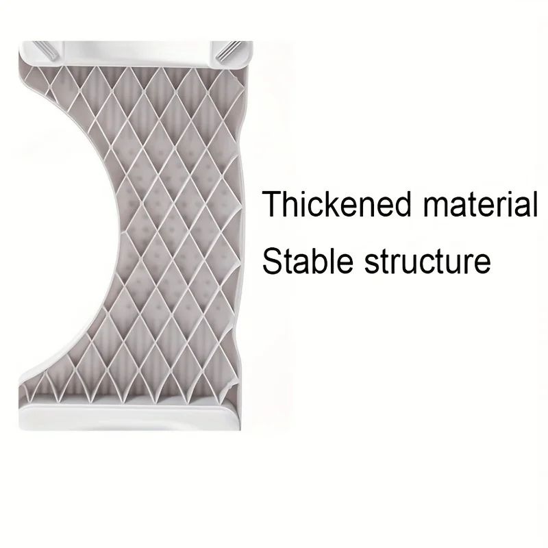 ComfortLift Toilet Stool For Squat Positioning NonSlip Bathroom Footstool For Pregnancy Seniors D 3