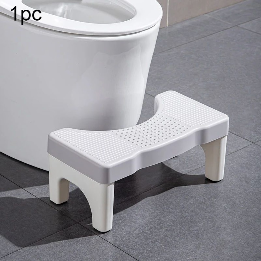 ComfortLift Toilet Stool For Squat Positioning NonSlip Bathroom Footstool For Pregnancy Seniors D 8