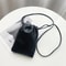 LargeCapacity PU Leather Crossbody Handbag For Women Solid Flap Shoulder Bag Phone Purse 7