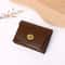 Compact Womens Wallet With Hasp Closure Mini PU Leather Wallet Card Coin Organizer 14